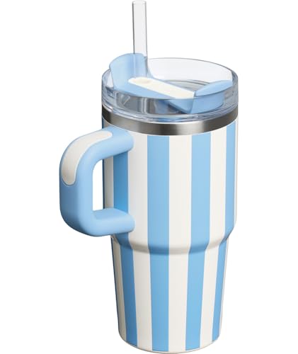 Stanley Quencher H2.0 Tumbler with Handle and Straw 30 oz | Flowstate 3-Position Lid | Cup Holder Compatible for Travel | Insulated Stainless Steel Cup | BPA-Free | Cherry Blossom