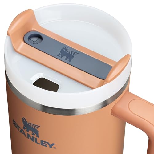 Stanley Quencher H2.0 Tumbler with Handle and Straw 30 oz | Flowstate 3-Position Lid | Cup Holder Compatible for Travel | Insulated Stainless Steel Cup | BPA-Free | Cherry Blossom