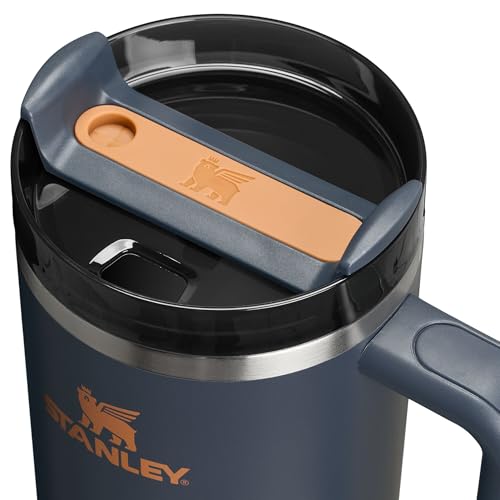 Stanley Quencher H2.0 Tumbler with Handle and Straw 30 oz | Flowstate 3-Position Lid | Cup Holder Compatible for Travel | Insulated Stainless Steel Cup | BPA-Free | Cherry Blossom