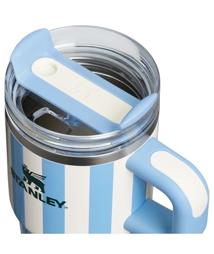 Stanley Quencher H2.0 Tumbler with Handle and Straw 30 oz | Flowstate 3-Position Lid | Cup Holder Compatible for Travel | Insulated Stainless Steel Cup | BPA-Free | Cherry Blossom
