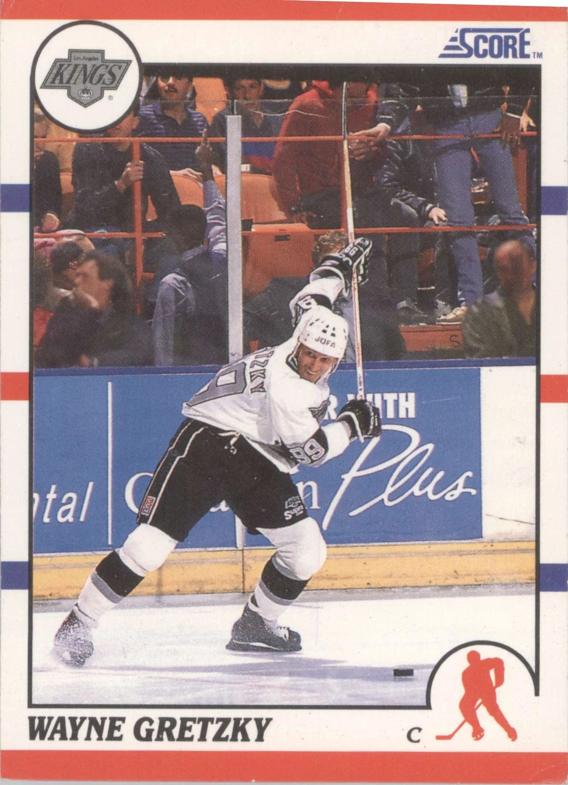 1990-91 Score American #1 Wayne Gretzky
