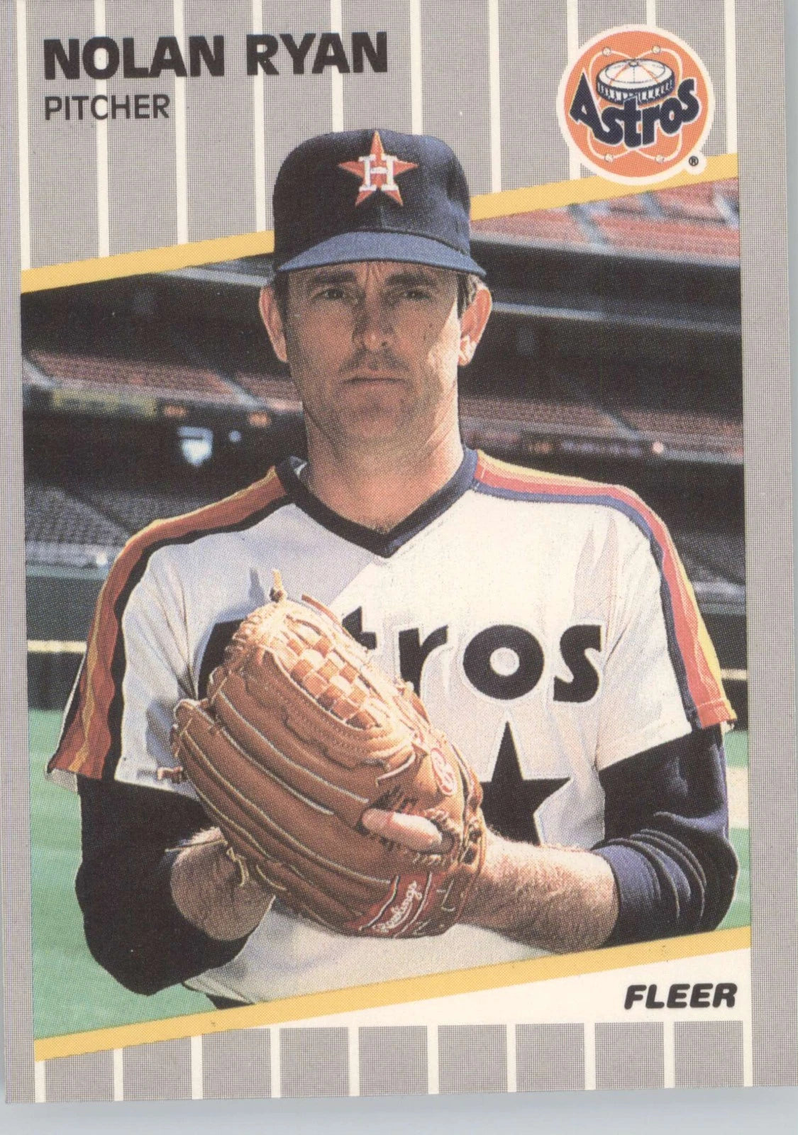 1989 Fleer #368 Nolan Ryan