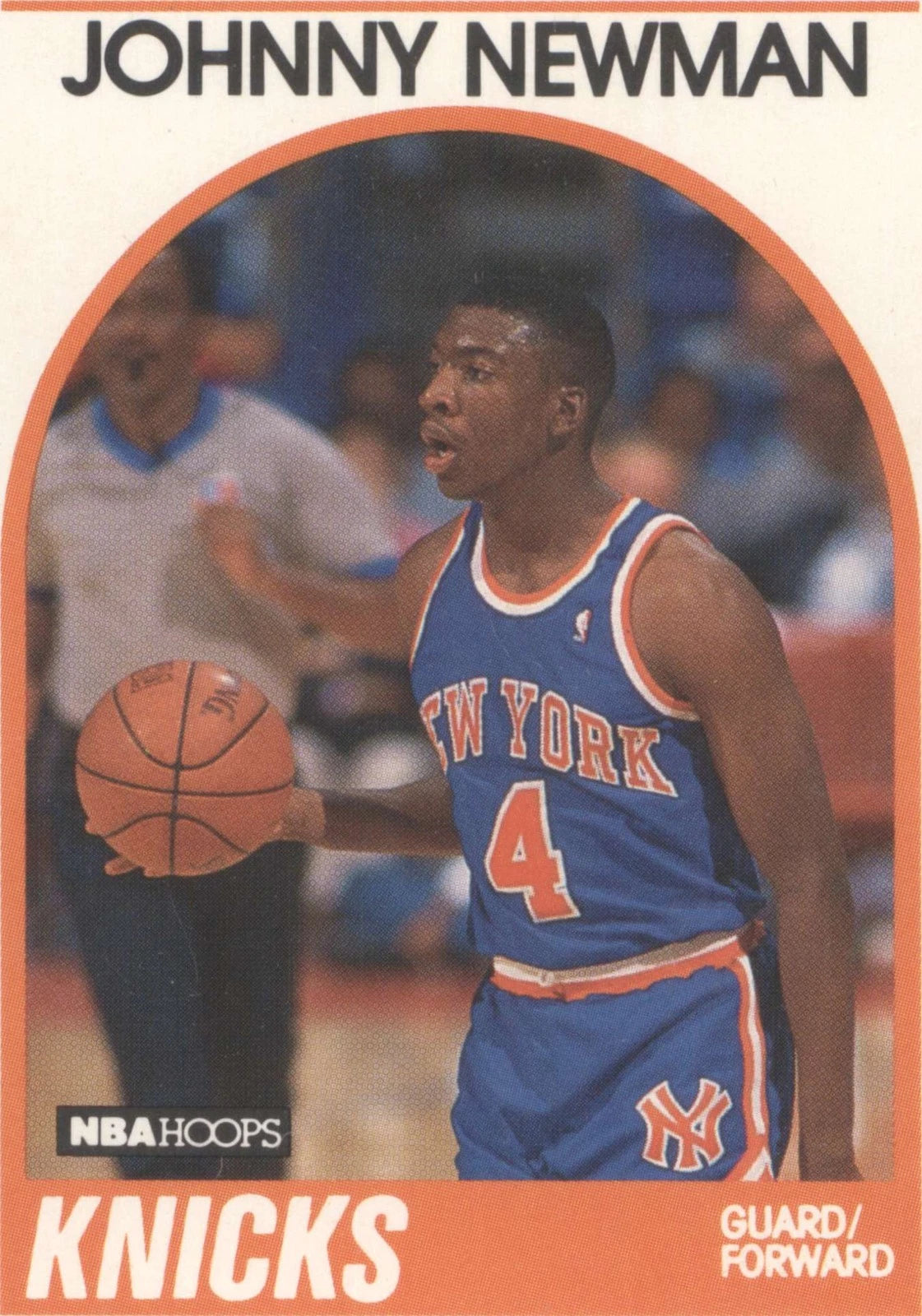 1989-90 Hoops #58 Johnny Newman