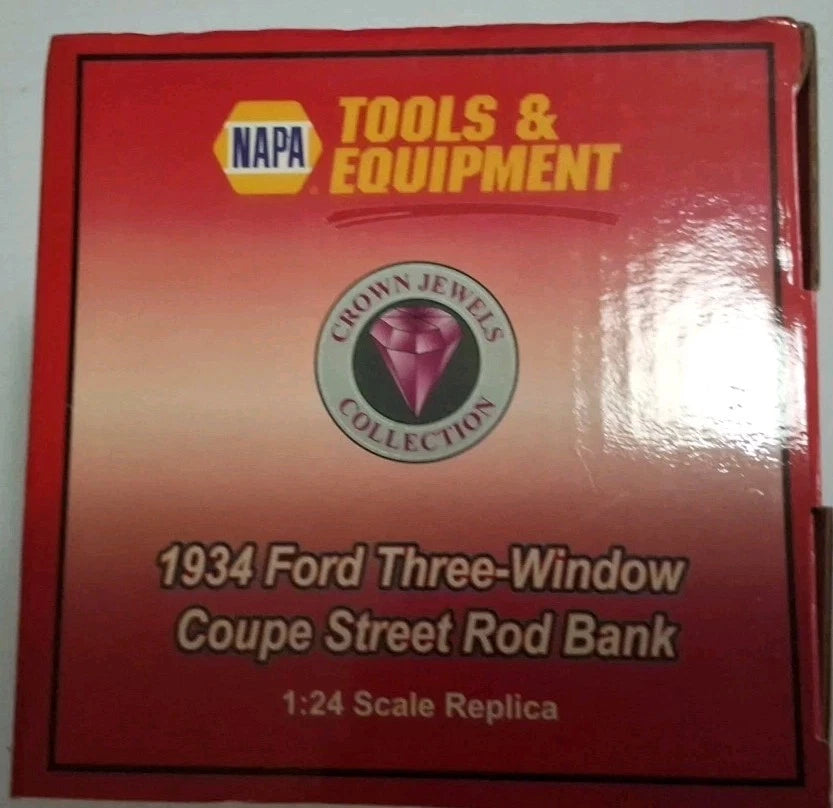 1934 Ford Coupe Street Rod Napa Car Bank NEW SEALED