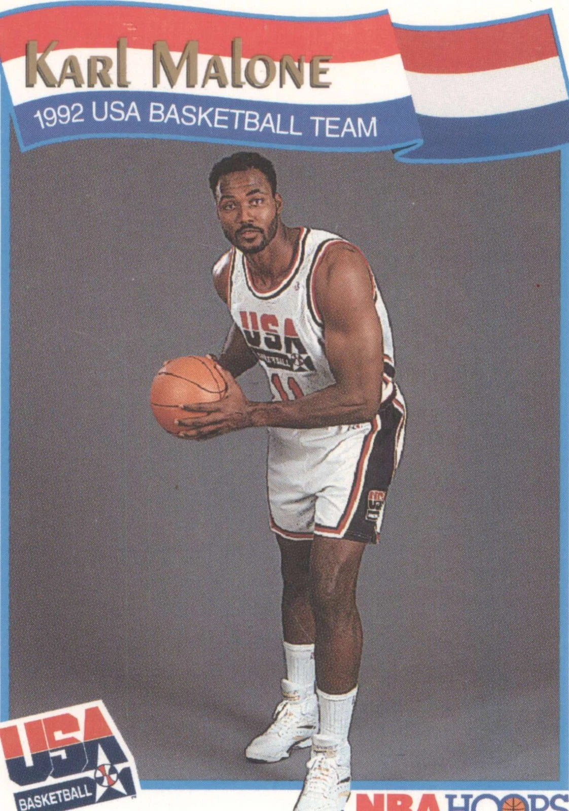 1991-92 Hoops McDonald's #56 Karl Malone